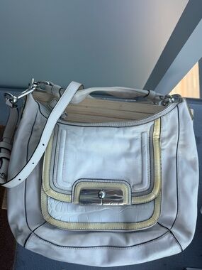 Coach Kristin Spectator Leather Hobo Bag